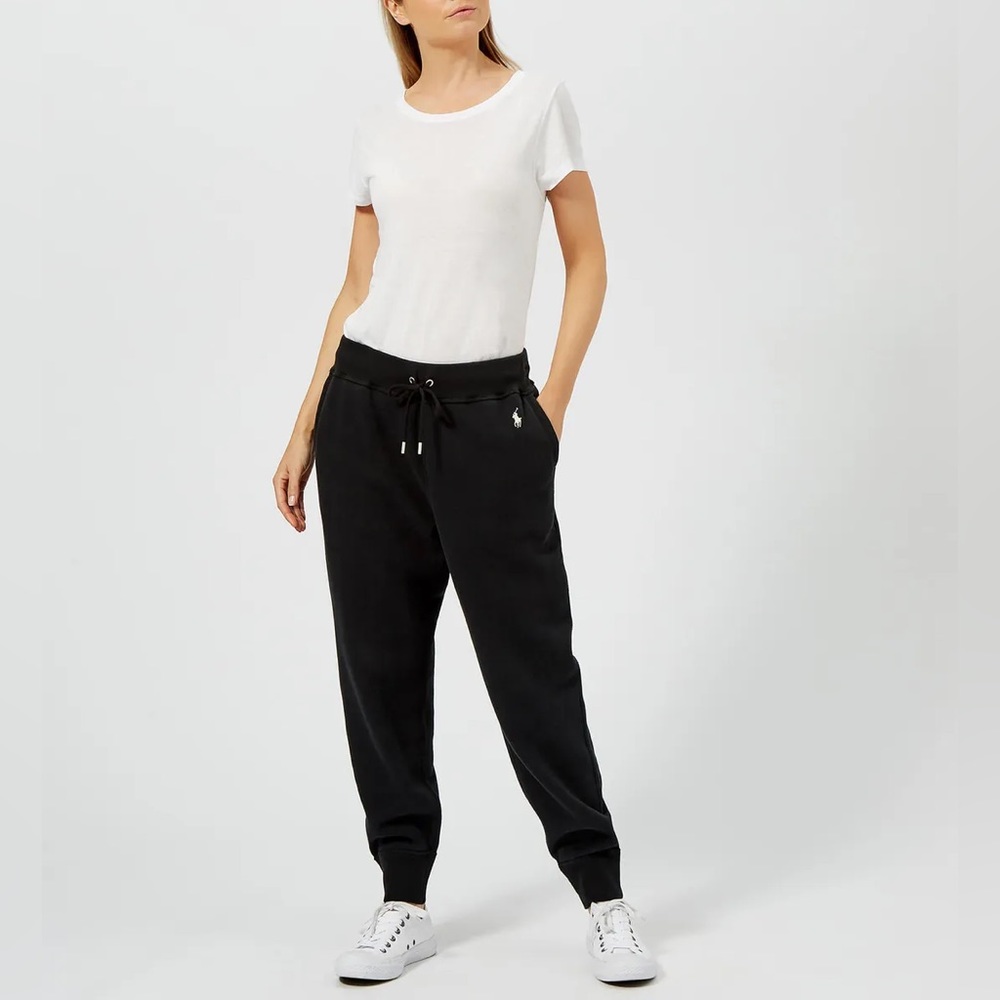 Ralph Lauren Polo Fleece Jogger Sweatpants Black Small